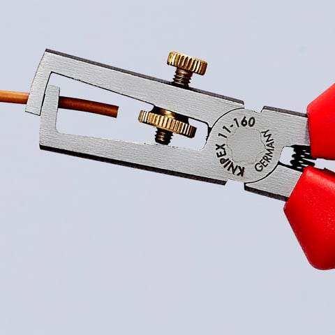 絶縁ストリッパー 開口ばね付き、汎用 | KNIPEX