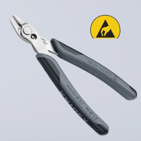 Electronic Super Knips® XL ESD | KNIPEX
