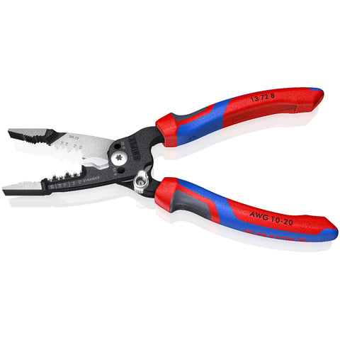 KNIPEX WireStripper Multifunktions-Elektrikerzangen Amerikanisches Modell | 13 72 8