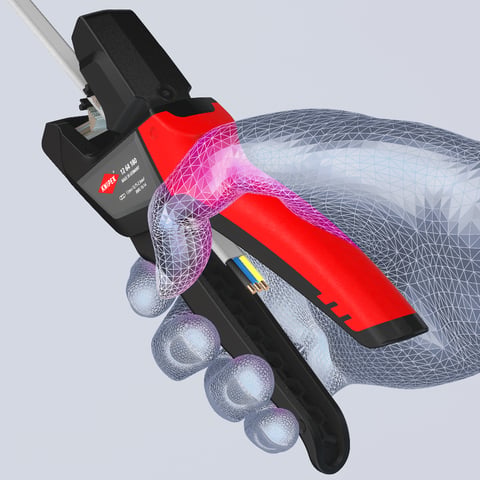 Automatic flat cable stripping pliers | 12 64 180