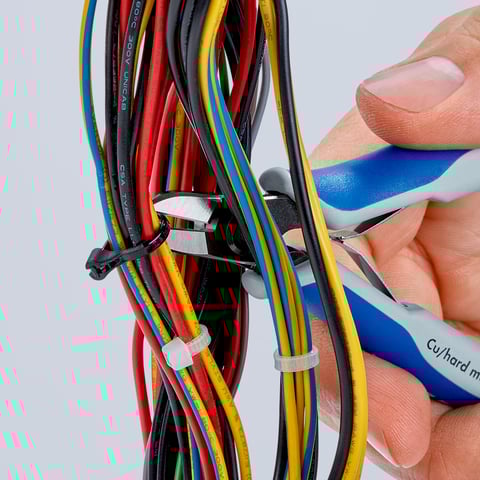 Präzisions-Elektronik-Seitenschneider Z. B. zum Öffnen von Kunststoff-Kabelverbindern | 79 02 125 S1
