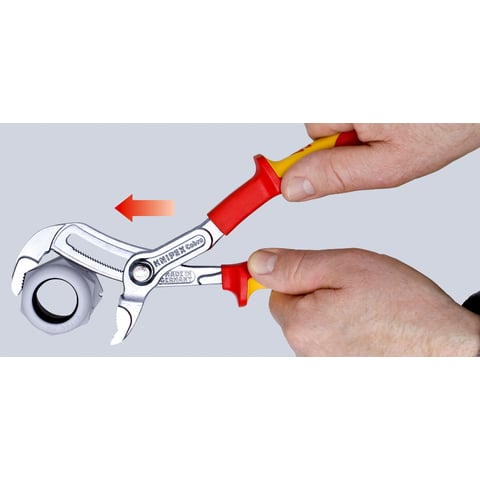 KNIPEX Cobra® VDE High-Tech Water Pump Pliers, insulated | KNIPEX