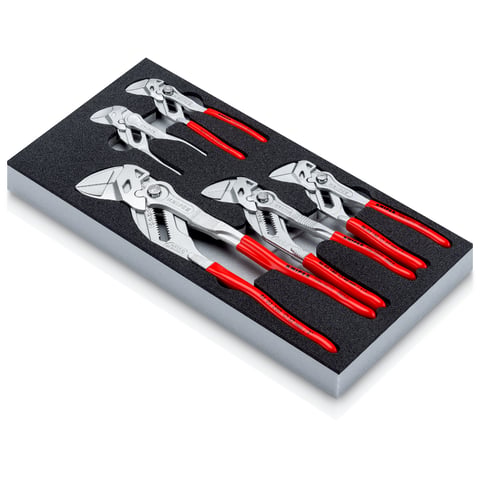 KNIPEX Zangenschlüssel-Set 5-teilig In Schaumstoffeinlage | 00 20 01 V24