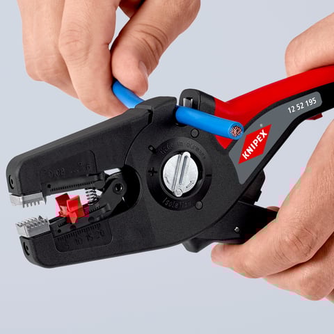 KNIPEX PreciStrip16® Automatische Abisolierzange | 12 52 195