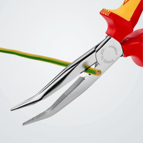 Snipe Nose Side Cutting Pliers (Stork Beak Pliers) | 26 26 200