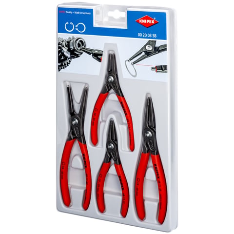 Precision Circlip Pliers Set 4 parts | 00 20 03 SB