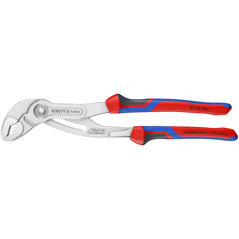 KNIPEX Cobra® Pinza regolabile di nuova generazione per tubi e dadi | 87 05 300
