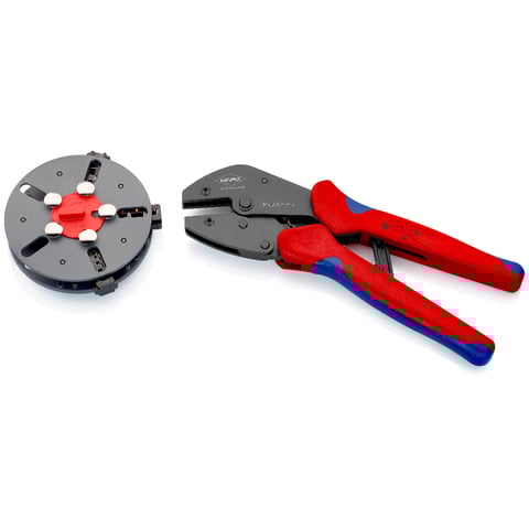 KNIPEX MultiCrimp® Crimpzange mit Wechselmagazin | 97 33 01