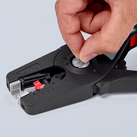 KNIPEX PreciStrip16® Automatische Abisolierzange | 12 52 195