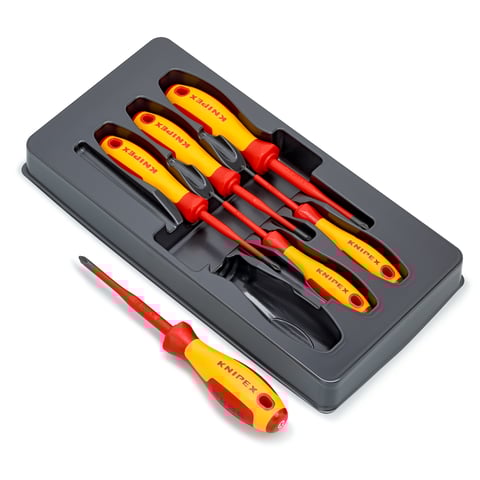 Assortimento giraviti VDE Phillips® / Pozidriv® 6 pezzi | 00 20 12 V03