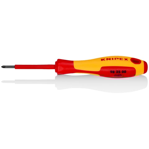Screwdriver for cross recessed screws Pozidriv® | KNIPEX