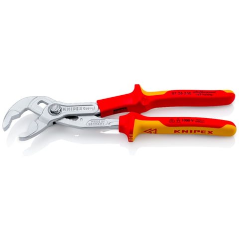KNIPEX Cobra® VDE Hightech-Wasserpumpenzange, isoliert | 87 26 250