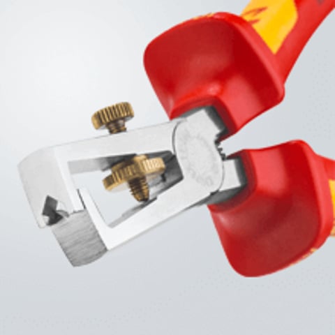 Alicate pelacables Con muelle de apertura universal | 11 06 160