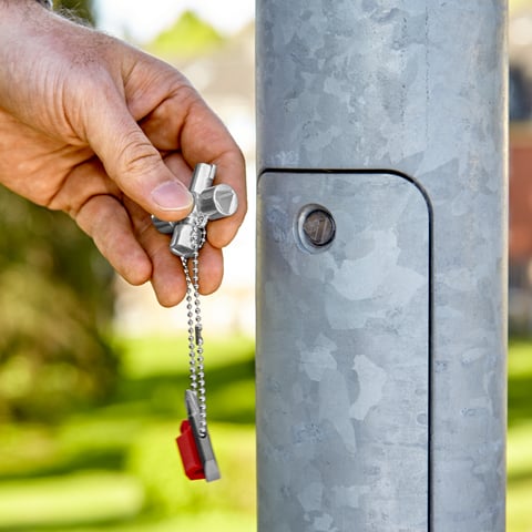 Schakelkastsleutel Voor alle standaard schakelkasten en afsluitsystemen | 00 11 02