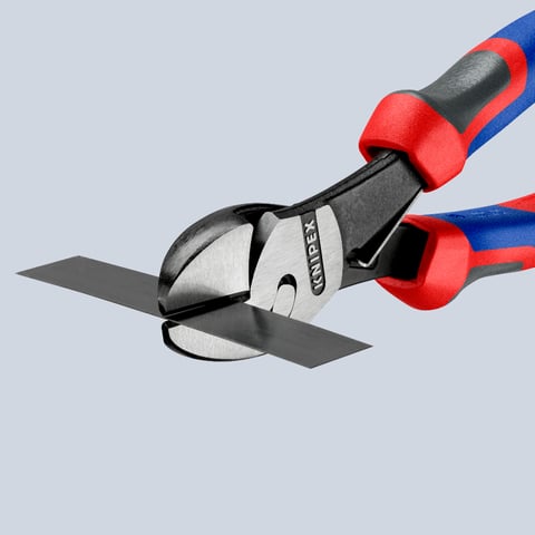 KNIPEX TwinForce® Hochleistungs-Seitenschneider Mit Öffnungsfeder | 73 72 180 F