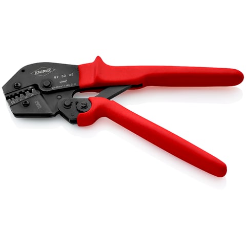 Knipex Krimptang ook te bedienen met twee handen gebruineerd, met