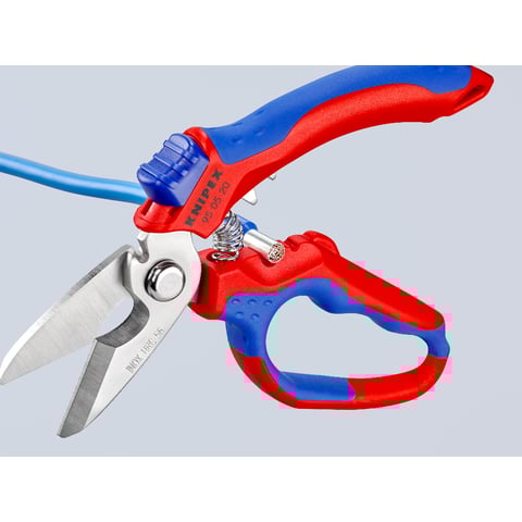 Gewinkelte Elektrikerschere | 95 05 20 SB