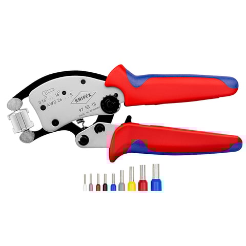 Crimp-Sortiment Für Aderendhülsen mit Kunststoffkragen 1 x 97 90 00, 1 x 97 53 18, 9 x Aderendhülsen Sets | 97 90 13