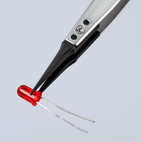 Tweezers with exchangeable tips ESD | KNIPEX