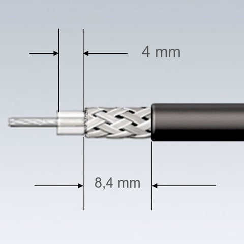 Abisolierwerkzeug für Koaxialkabel | 16 60 05 SB