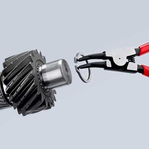 Sicherungsringzange Für Außenringe auf Wellen 45° gewinkelt | 46 31 A12