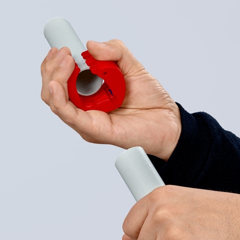 KNIPEX BiX® Schneider für Kunststoffrohre und Dichthülsen | 90 22 10 BK