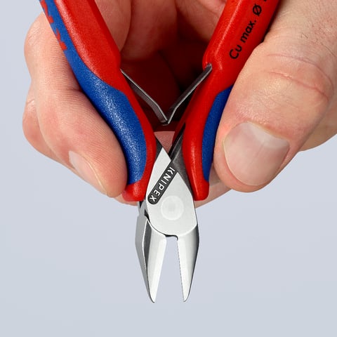 Electronics Diagonal Cutter With box joint | KNIPEX