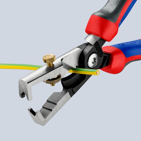KNIPEX StriX® Abisolierzangen mit Kabelschere | 13 62 180