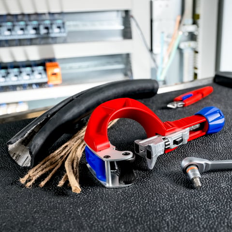KNIPEX STX60 Für harte und zähe Kabelmäntel Ø 30 – 60 mm | 16 45 220