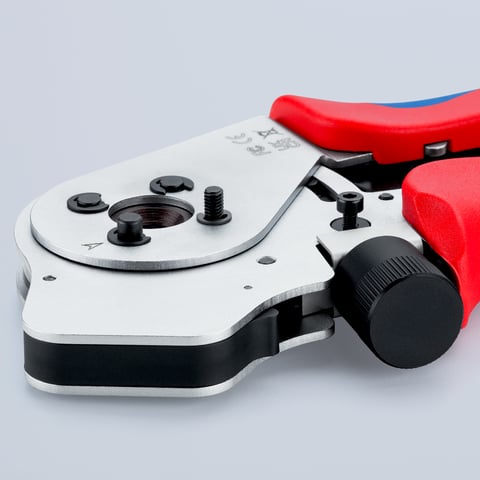 턴 컨택용 4축 핀 압착기 | KNIPEX