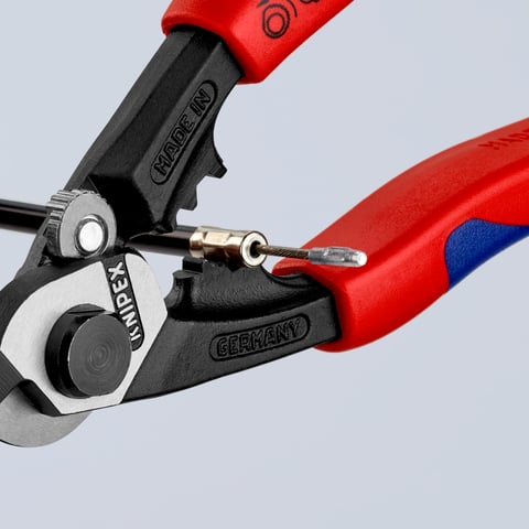 ワイヤーロープカッター（ハサミ式） 鍛造品 | KNIPEX