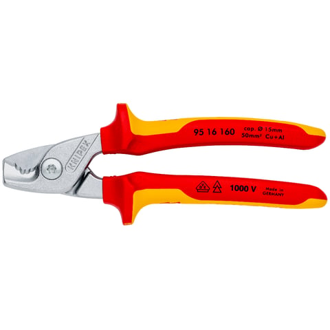 KNIPEX StepCut® Kabelschere | 95 16 160
