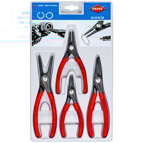 Precision Circlip Pliers Set 4 parts | KNIPEX