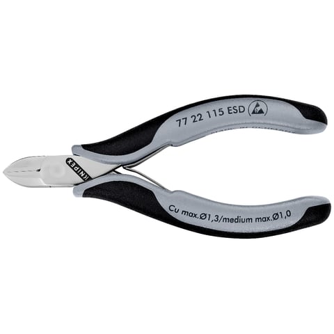 Electronics Diagonal Cutters ESD With box joint | 77 22 115 ESD