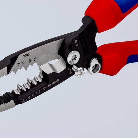KNIPEX WireStripper Multifunktions-Elektrikerzangen Amerikanisches Modell | 13 72 8