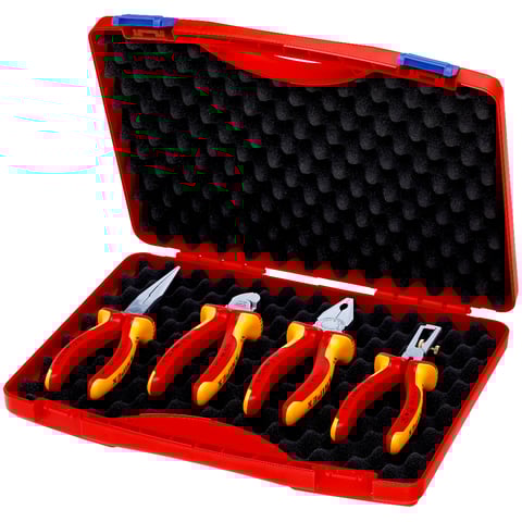 Werkzeug-Box "RED" Elektro Set 1 4-teilig | 00 20 15
