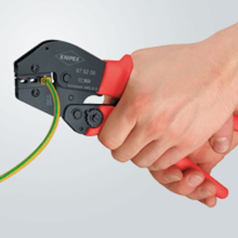 プラム　6kg Crimping Pliers For two-hand operation | KNIPEX