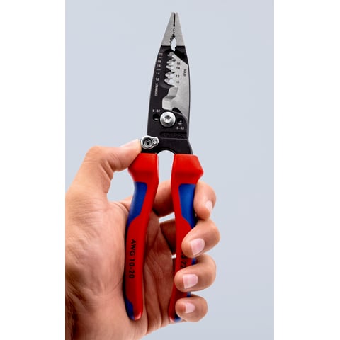 KNIPEX WireStripper Multifunktions-Elektrikerzangen Amerikanisches Modell | 13 72 8