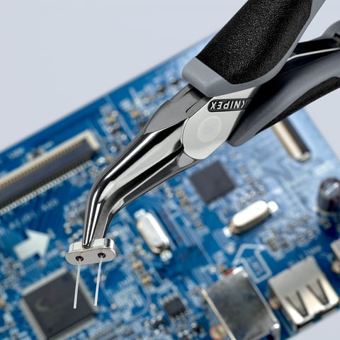 Pinza speciale per elettronica ESD Con cerniera passante | 35 82 145 ESD