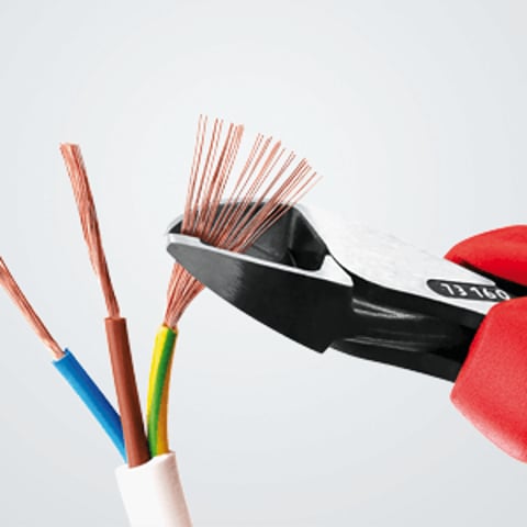 KNIPEX X-Cut® Kompakt-Seitenschneider Hochübersetzt | 73 02 160