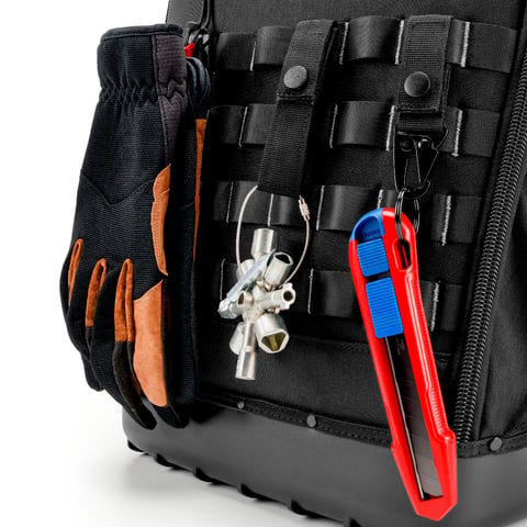 KNIPEX Modular X18 Werkzeugrucksack Leer | 00 21 50 LE