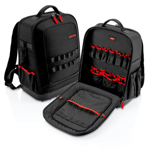 KNIPEX Modular X15 Werkzeugrucksack Leer | 00 21 51 LE