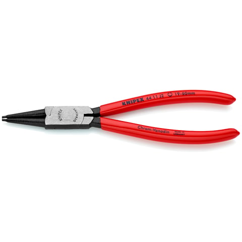 Knipex 4411J3 Circlip Pliers – For Internal Circlips In Bore Holes – Plastic Coated Grips
