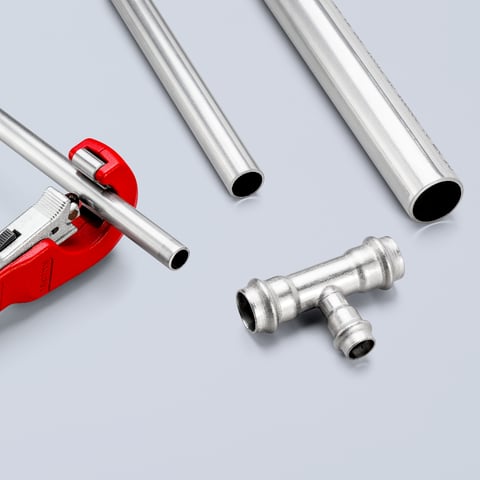 KNIPEX TubiX® Rohrabschneider | 90 31 02 BK