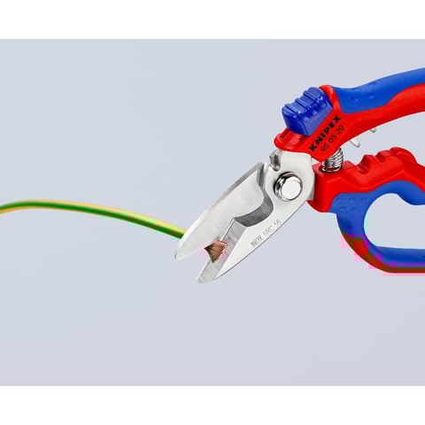 Gewinkelte Elektrikerschere | 95 05 20 SB