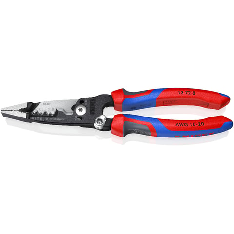 KNIPEX WireStripper Multifunktions-Elektrikerzangen Amerikanisches Modell | 13 72 8
