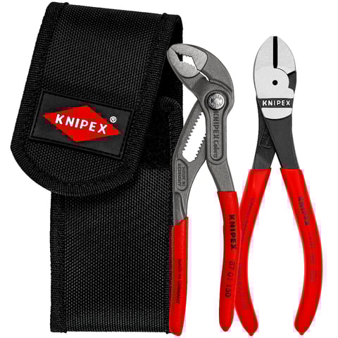 Mini-Zangenset In Werkzeuggürteltasche 1 x 87 01 150, 1 x 74 01 160 | 00 20 72 V02