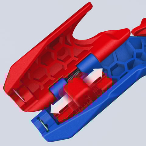 KNIPEX ErgoStrip® PV Abmantelungswerkzeug | 16 95 03 SB