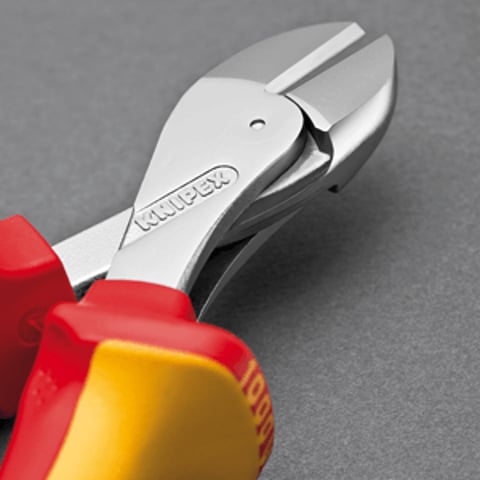 KNIPEX X-Cut® Compact Diagonal Cutter High lever transmission | KNIPEX