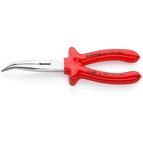 Snipe Nose Side Cutting Pliers (Stork Beak Pliers) | KNIPEX